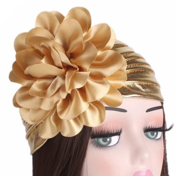 Gold Turban - Picture 1 of 4